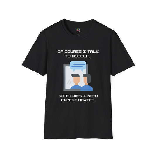 Expert Advice Funny T-Shirt, Softstyle Graphic Tee | Casual Comfort with a Twist of Humor