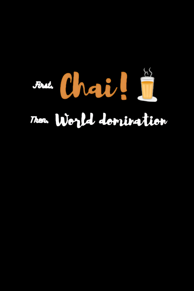 Men’s Round Neck Graphic T-Shirt – Chai Lovers - First Chai