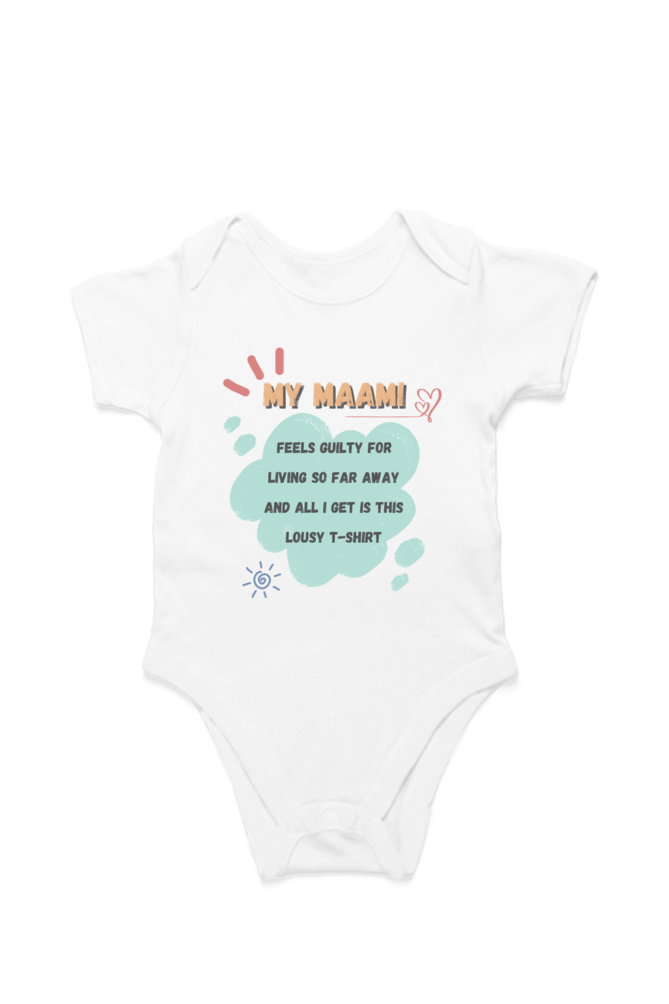 Cozy Little Snuggler Baby Romper - My Maami Feels Guilty