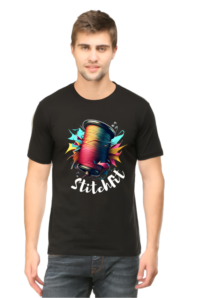 Men's Round Neck Graphic T-Shirt – Fun, Fashion, and Comfort