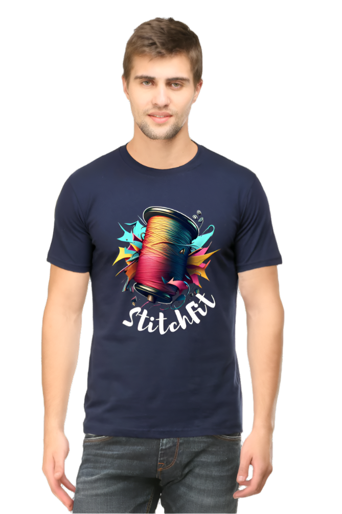 Men's Round Neck Graphic T-Shirt – Fun, Fashion, and Comfort