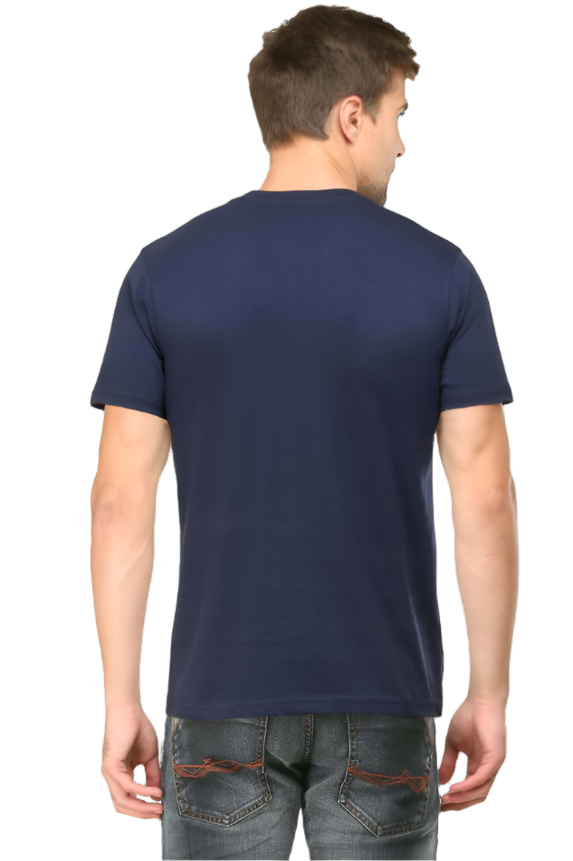 Men's Round Neck Graphic T-Shirt – Fun, Fashion, and Comfort