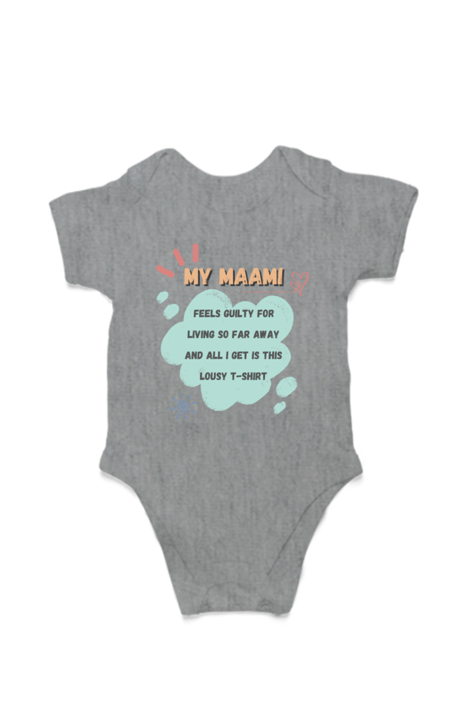 Cozy Little Snuggler Baby Romper - My Maami Feels Guilty