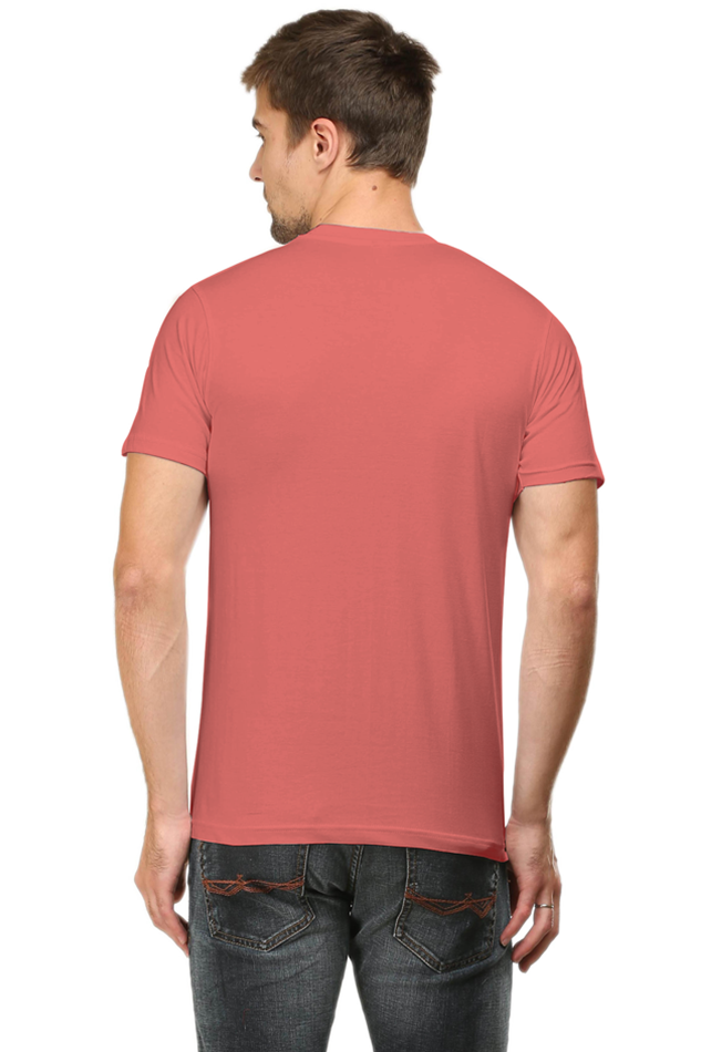 Men’s Round Neck Motivational T-Shirt – Wear Your Inspiration - Work Hard Stay Humble