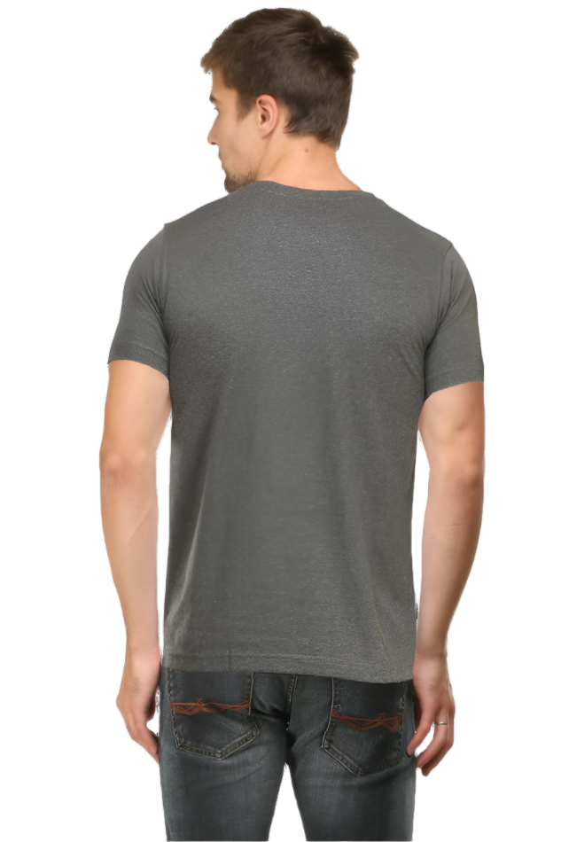 Men’s Round Neck Graphic T-Shirt – Casual Comfort with a Twist of Humor - I'd agree with you