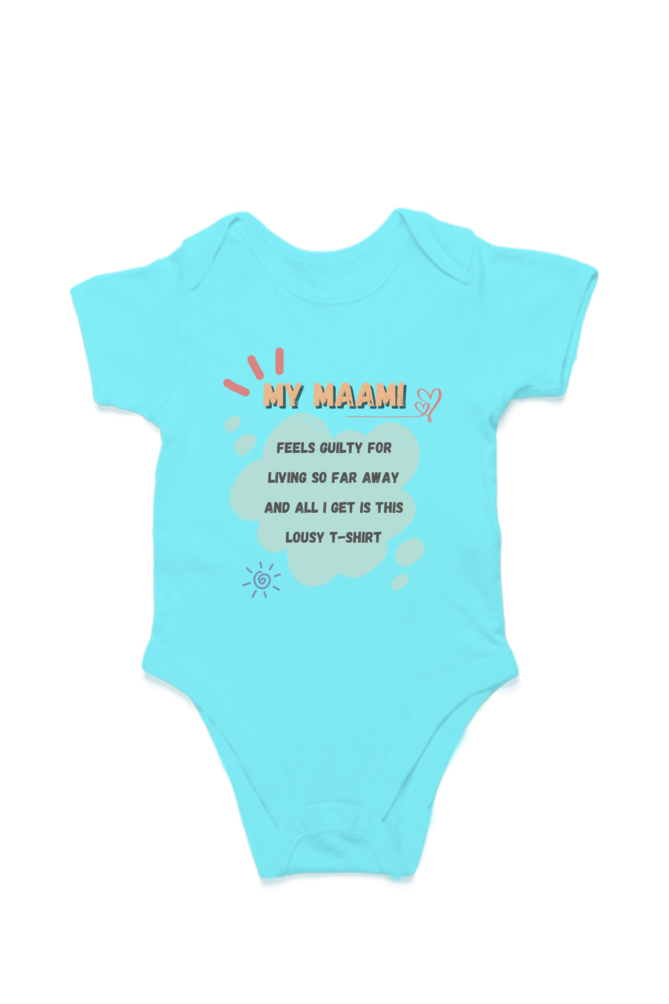 Cozy Little Snuggler Baby Romper - My Maami Feels Guilty