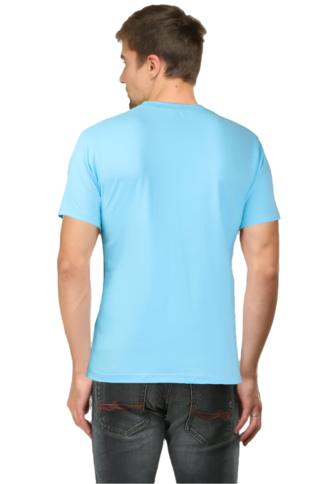 Men's Round Neck Graphic T-Shirt – Fun, Fashion, and Comfort