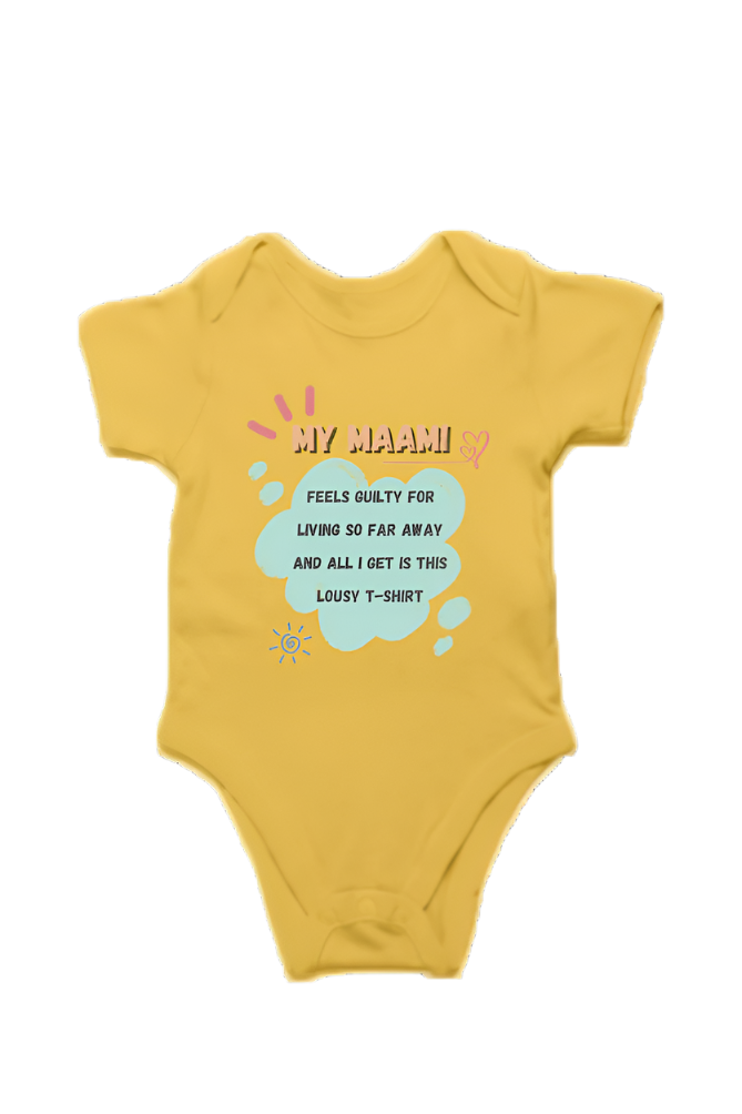 Cozy Little Snuggler Baby Romper - My Maami Feels Guilty