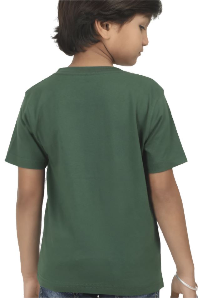 Boy’s Round Neck Graphic T-Shirt - Tiny but Mighty