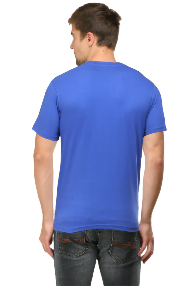 Men’s Round Neck Motivational T-Shirt – Wear Your Inspiration - First Step