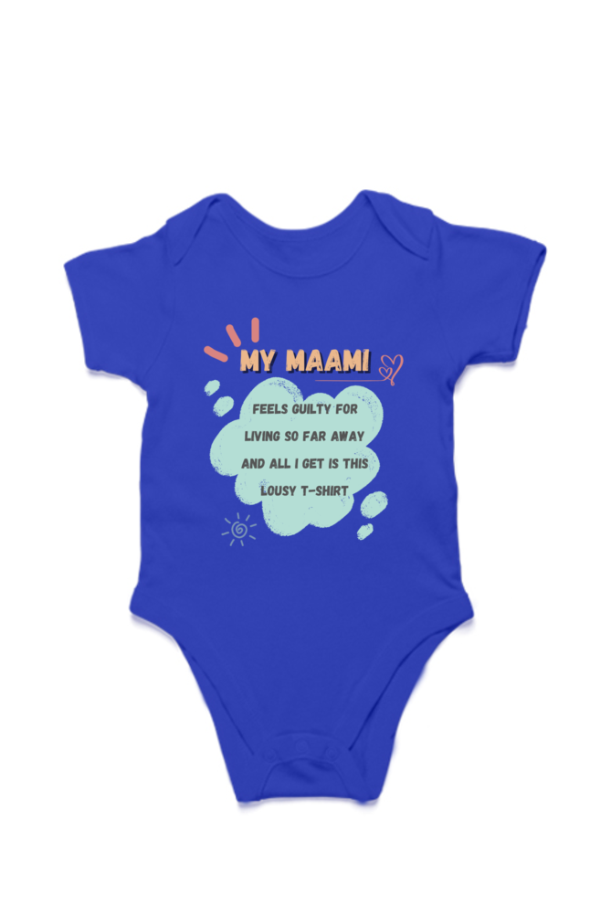 Cozy Little Snuggler Baby Romper - My Maami Feels Guilty